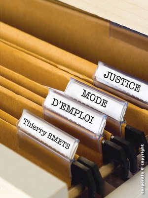 cover image of Justice, mode d'emploi